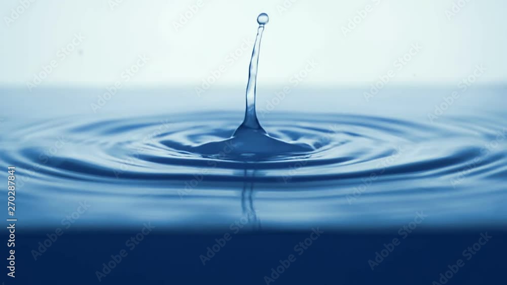 Slow motion shot of water pouring Slow motion shot of water pouring