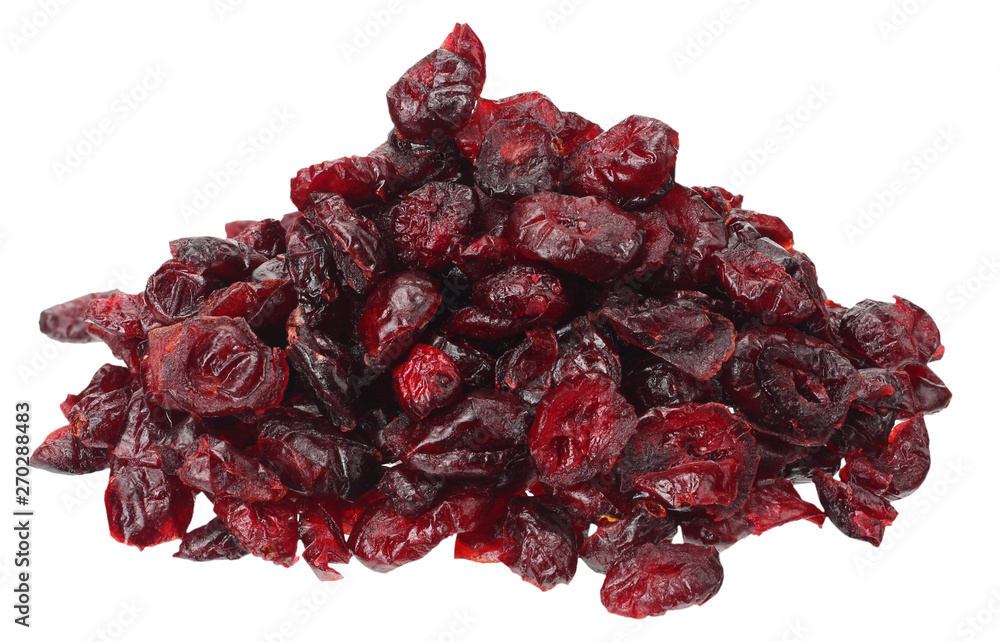 Cranberry isolated on a white background. Food Cranberry isolated on a white background. Food