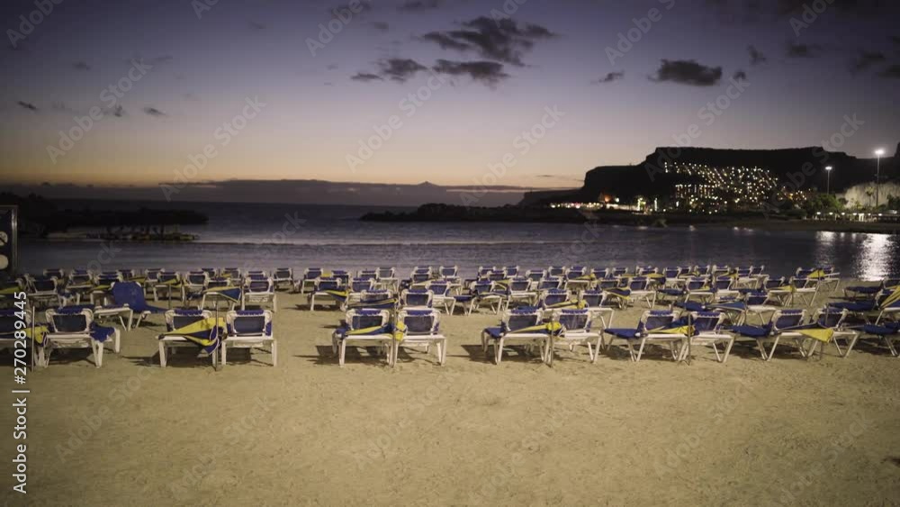 views from the beach of Amadores in the night, Gran Canarias views from the beach of Amadores in the night, Gran Canarias