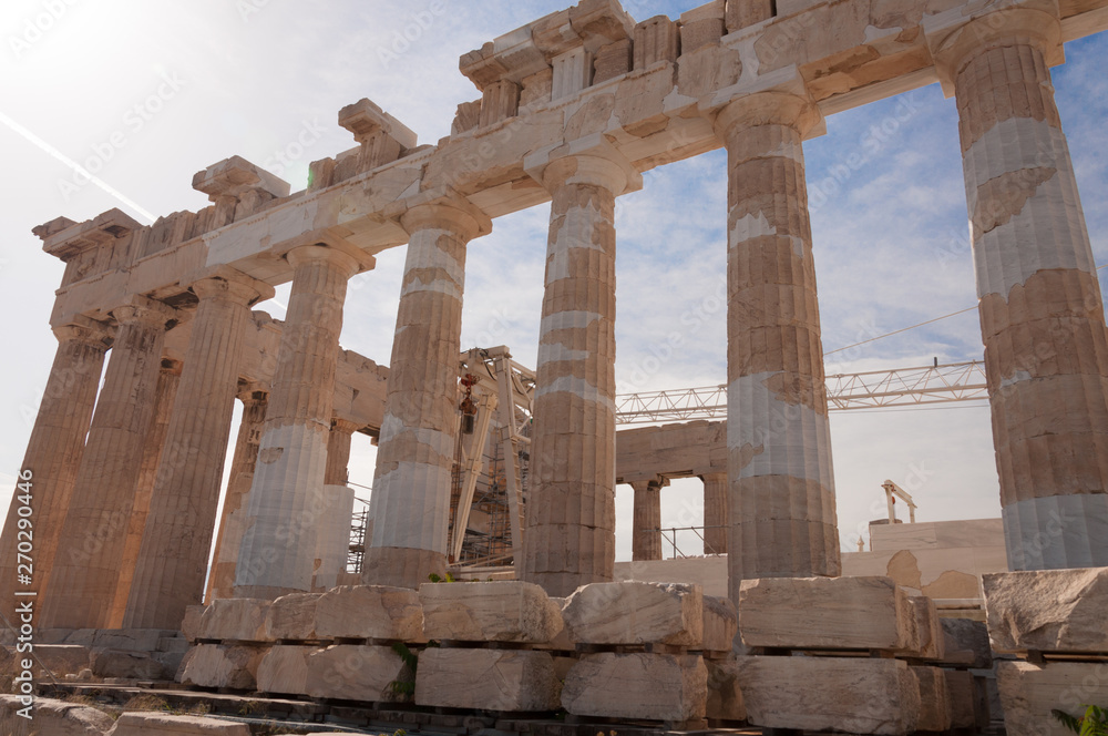 Obraz premium The Parthenon temple, Athens, Greece
