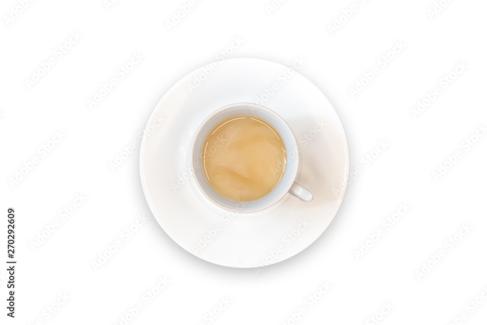 top view latte Cup / latte Cup with saucer top view latte Cup / latte Cup with saucer