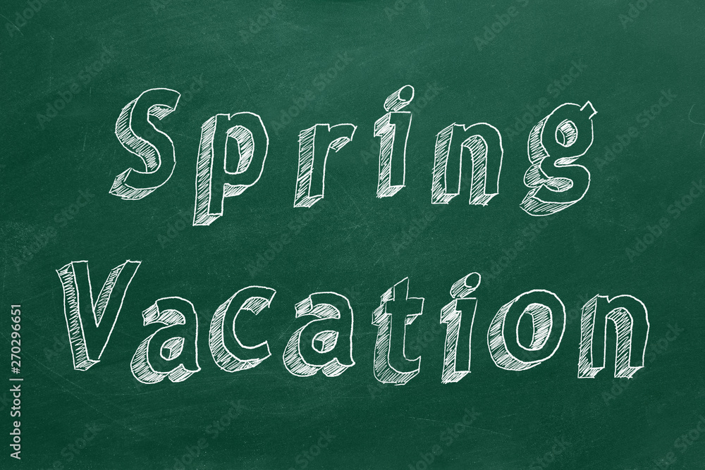 Obraz premium Spring Vacation