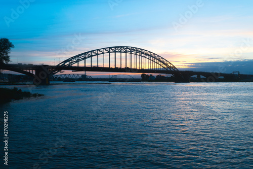 the Iconic Waalbridge in Nijmegen