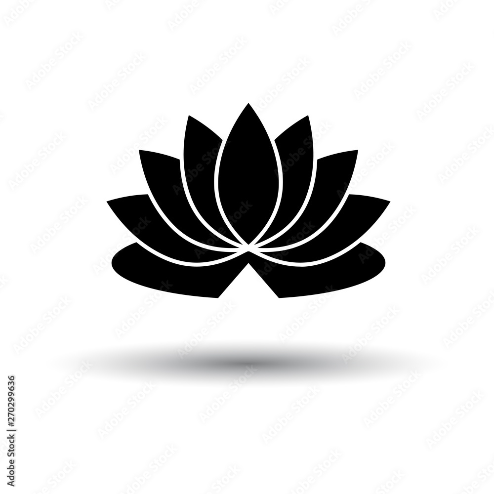 Lotus Flower Icon Lotus Flower Icon