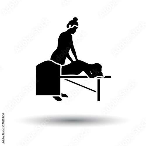 Woman Massage Icon