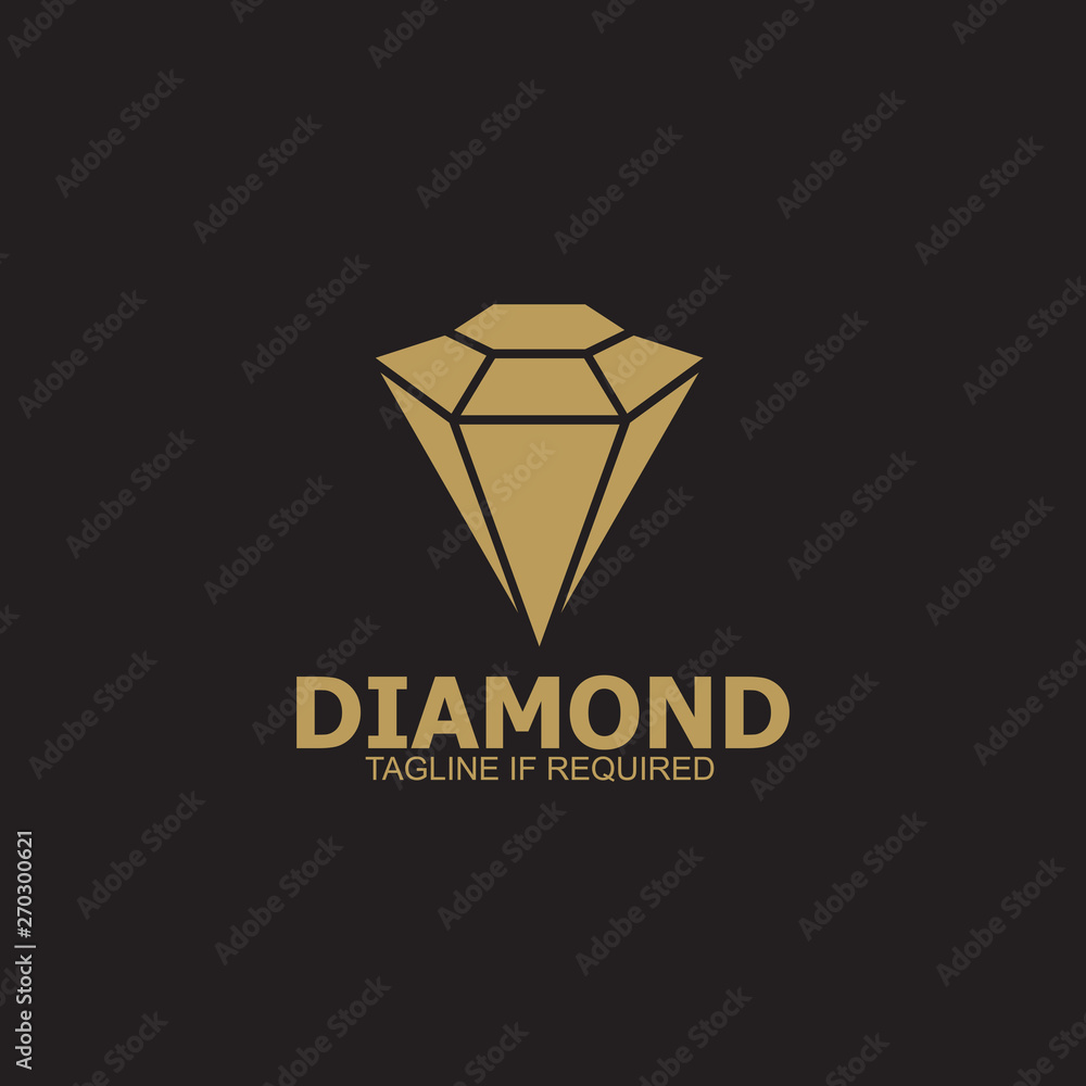Diamond logo design vector template Diamond logo design vector template