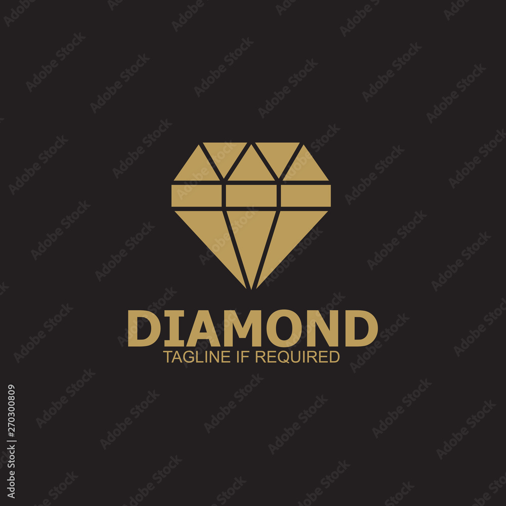 Diamond logo design vector template Diamond logo design vector template