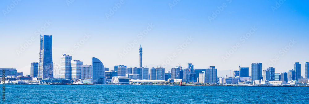 Obraz premium 横浜ベイエリア ワイド