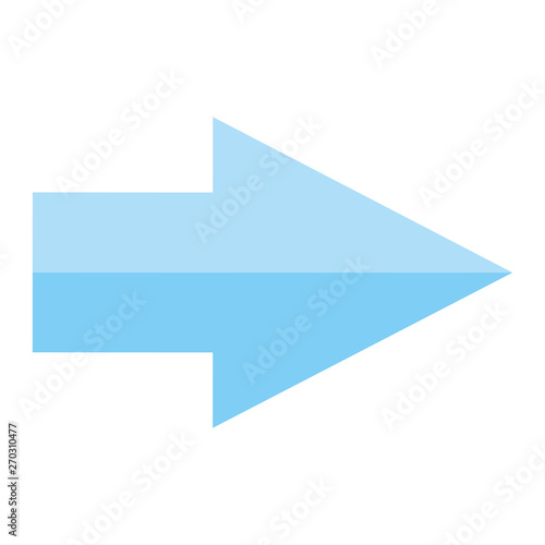 arrow index direction isolated icon