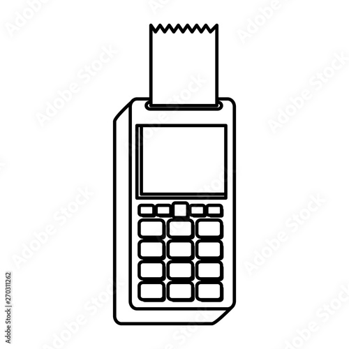 voucher machine electronic commerce icon