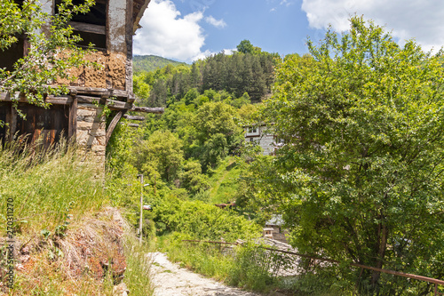 Village of Kosovo with Authentic nineteenth century houses  Plovdiv Region  Bulgaria