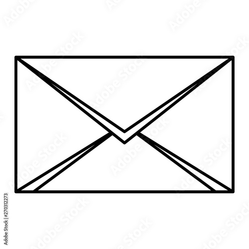 envelope mail send isolated icon