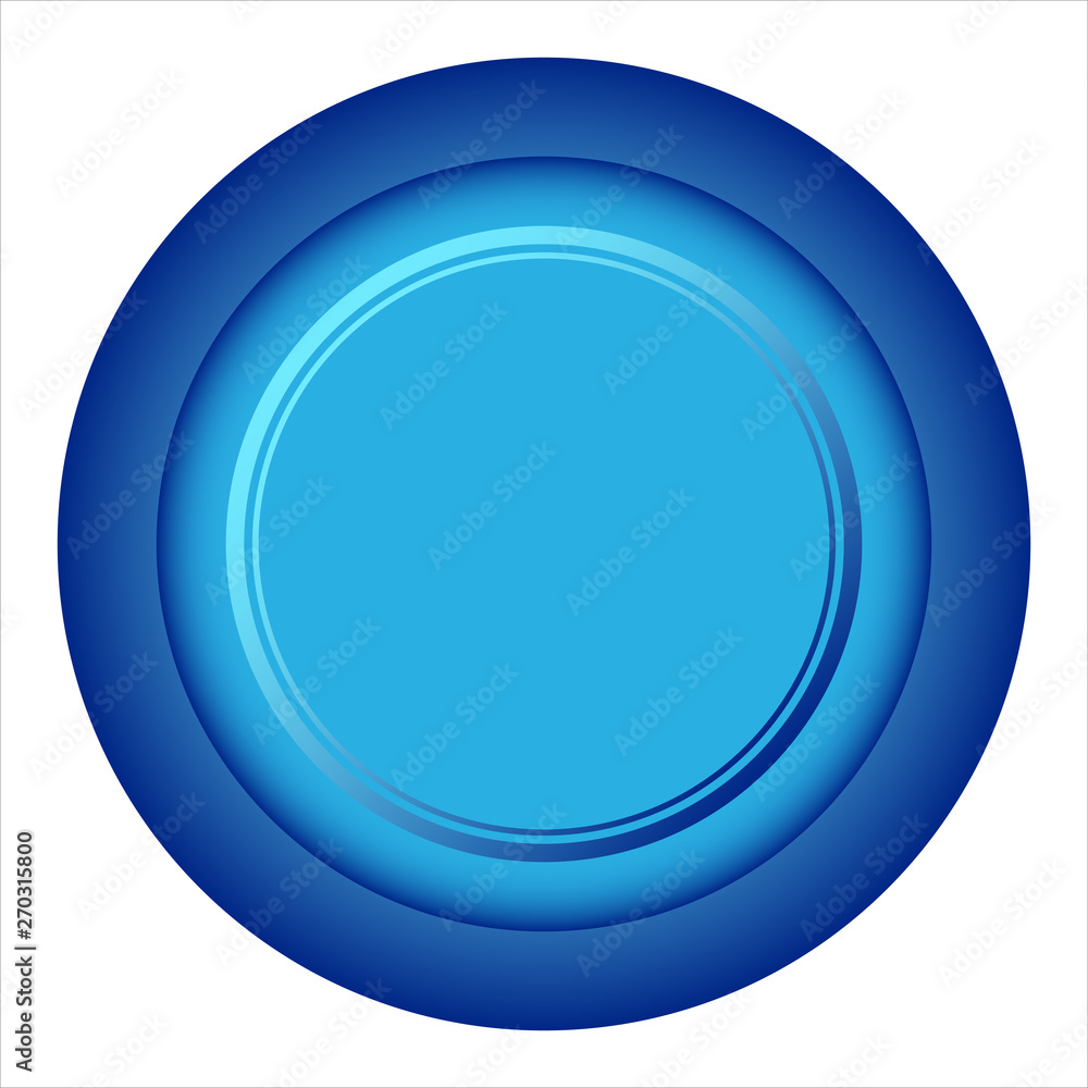Blue Disc Golf Disc Driver Vector Icon Illustration Graphic Blue Disc Golf Disc Driver Vector Icon Illustration Graphic