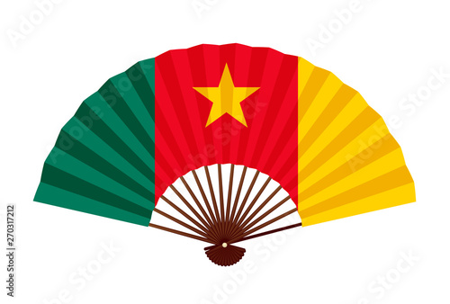 カメルーン　  国旗　象徴　アイコン