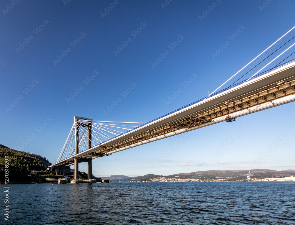 Naklejka premium rande bridge in vigo