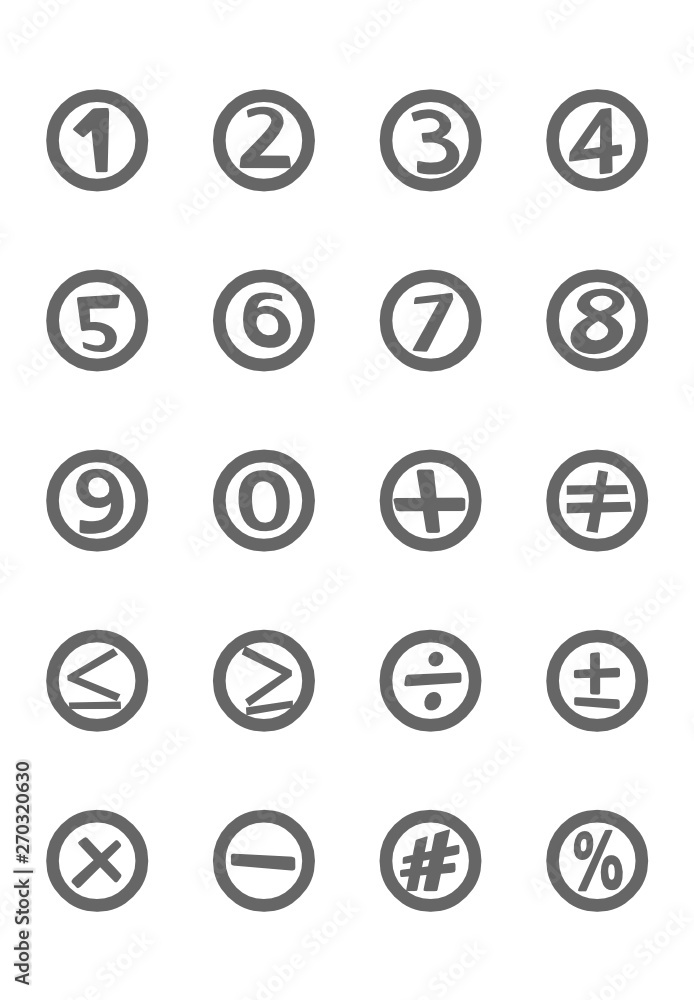 set of icons set of icons