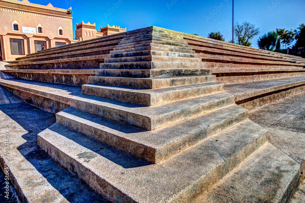 Stairs in Ouarzazate Morocco