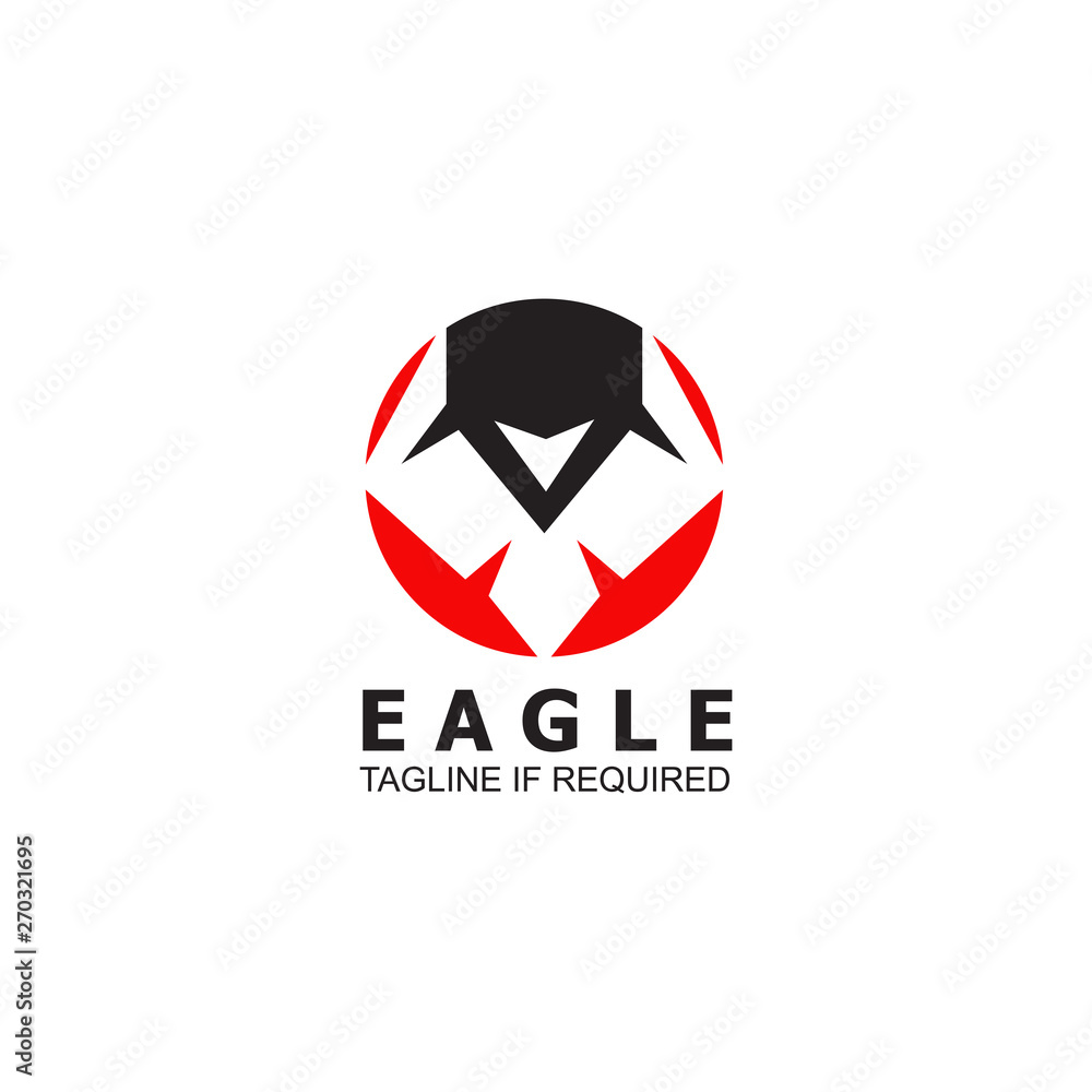 Eagle logo inspiration vector template Eagle logo inspiration vector template