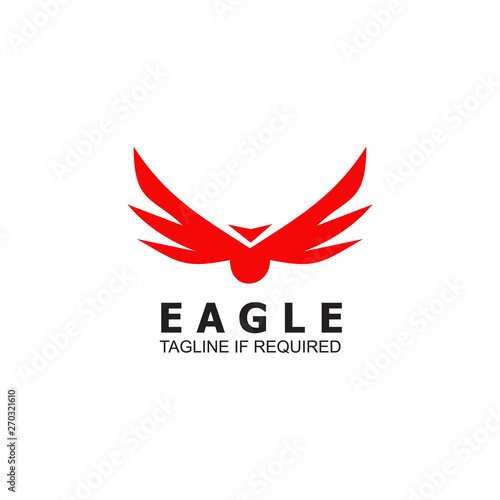 Eagle logo inspiration vector template
