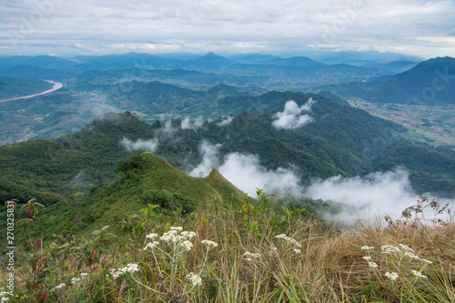 Phu chi dao at Chiang rai province