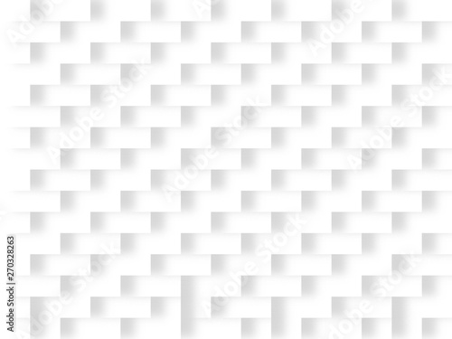 Abstract geometric white and gray color background, White abstract texture