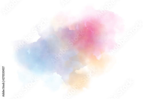 Abstract watercolor digital art painting soft focus for texture background