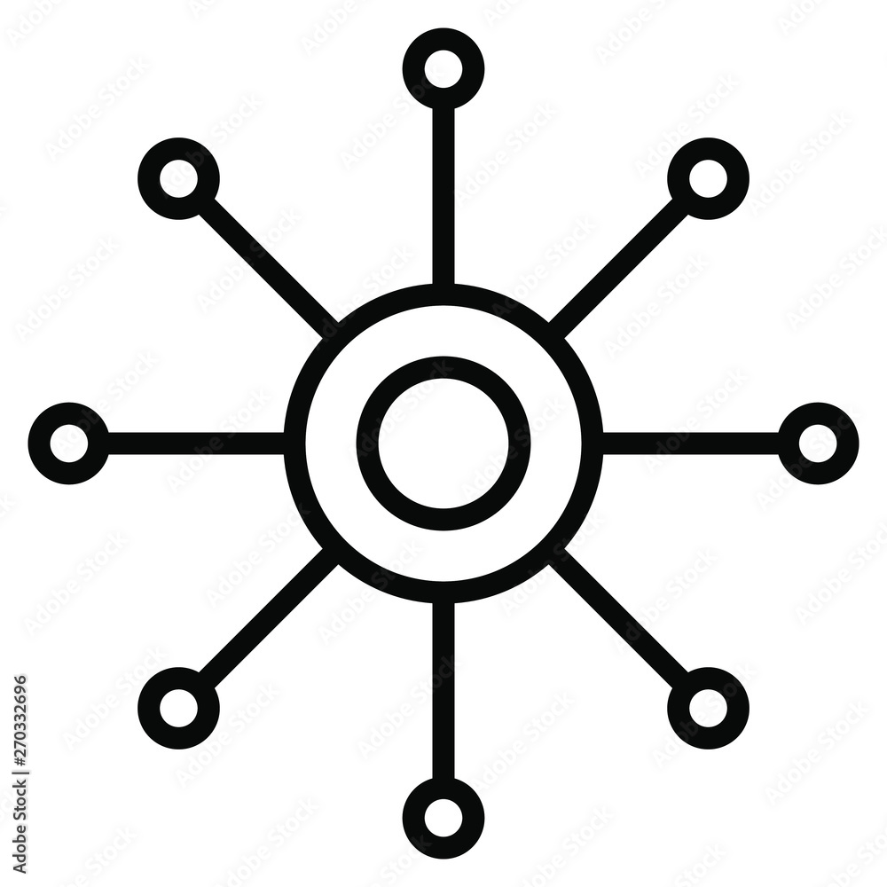 Multichannel vector icon. Multitasking illustration icon. Omnichannel vector symbol. Multichannel vector icon. Multitasking illustration icon. Omnichannel vector symbol.