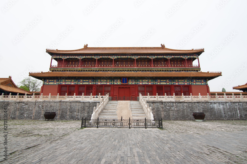 The forbidden city in China