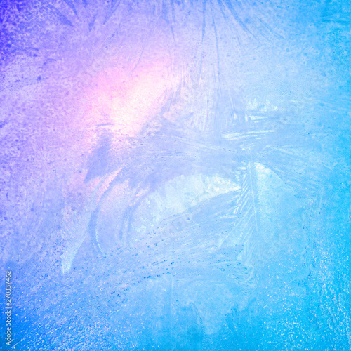 Colorful ice texture background. Iridescent holographic bright colors of winter or ice for summer drinks