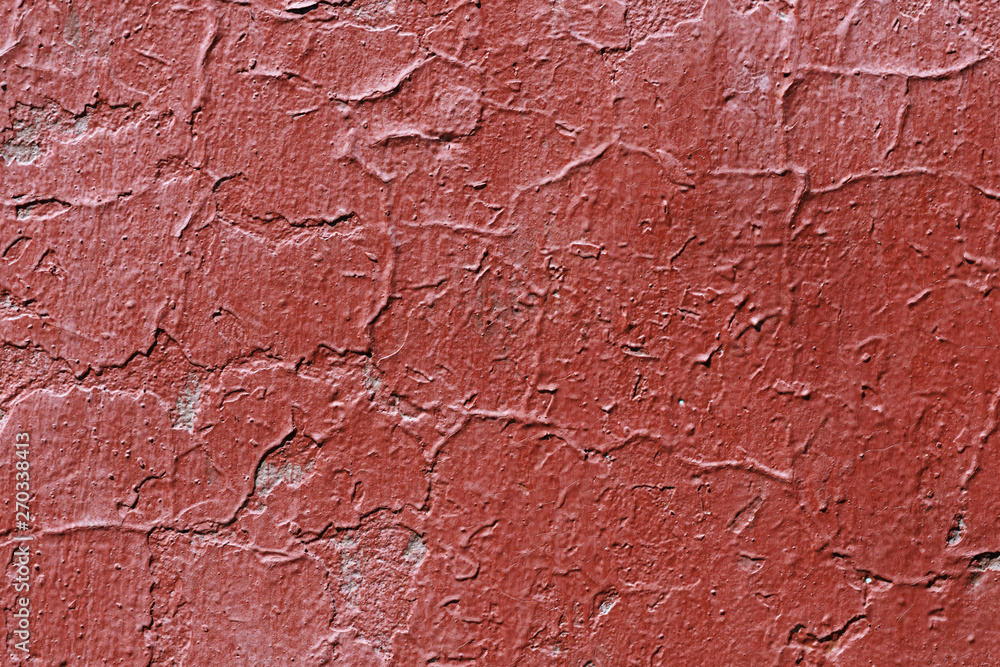 Brown color painted old wall texture. Abstract background