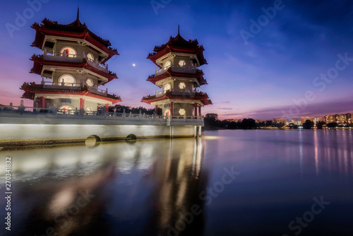 Twin pagodas