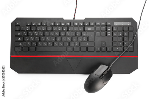 Modern gaming keyboard and ...