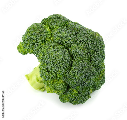 Broccoli isolated on a white background.