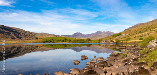Obraz na płótnie Capel Curig, Snowdonia, Wales w salonie