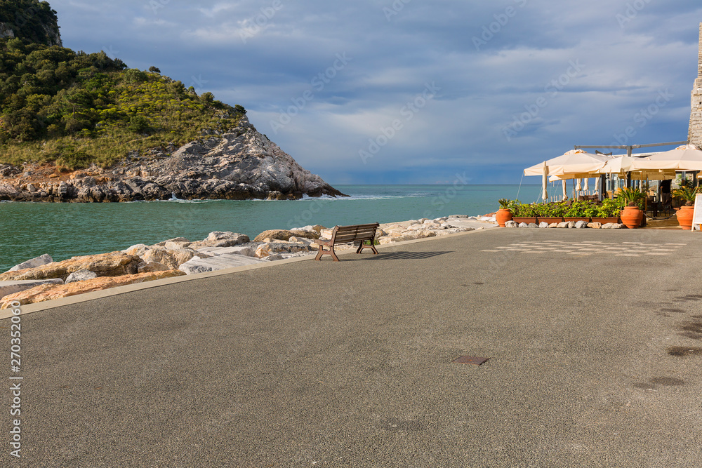 Boulevards by the sea, Monterosso, Cinque Terre, Italy