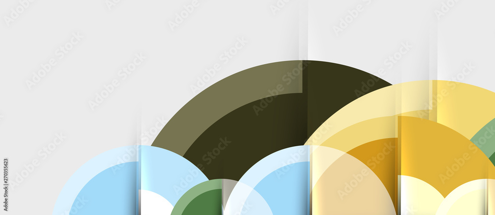 Geometric design abstract background - circles Geometric design abstract background - circles
