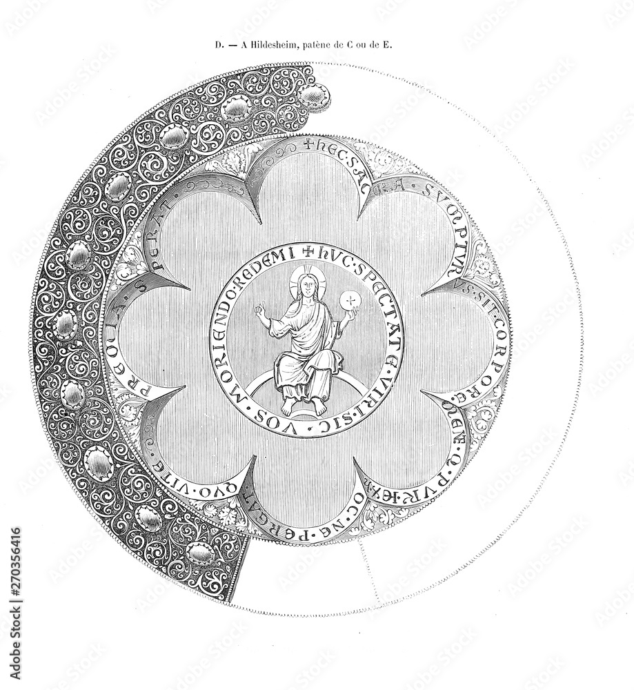 Naklejka premium Rare religious articles