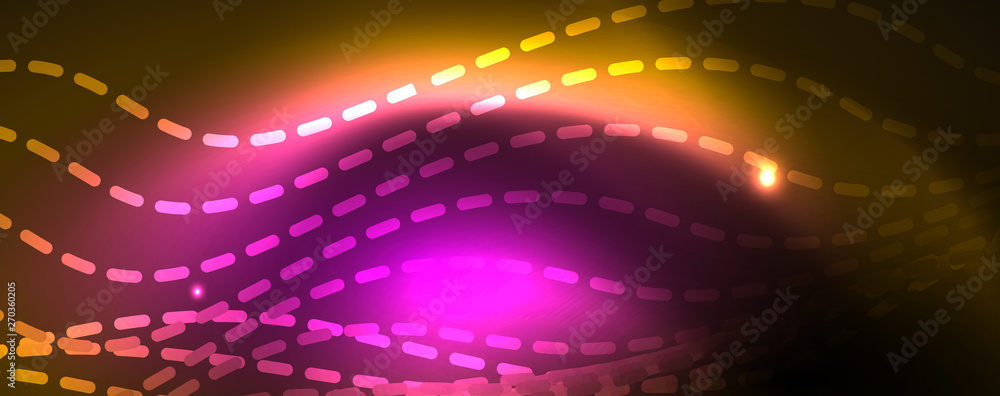 Shiny neon lines techno magic futuristic background, magic energy space light concept, abstract background wallpaper design Shiny neon lines techno magic futuristic background, magic energy space light concept, abstract background wallpaper design