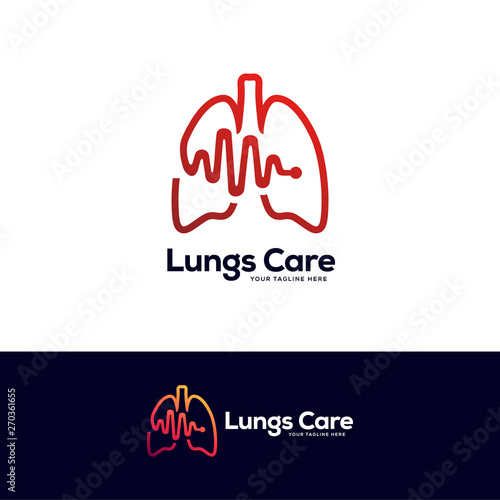 healthy lungs logo designs template, respiratory system logo designs, medical logo template,