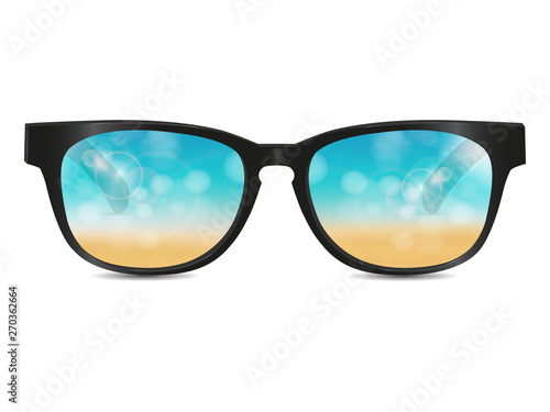 sonnenbrille Sommer Strand