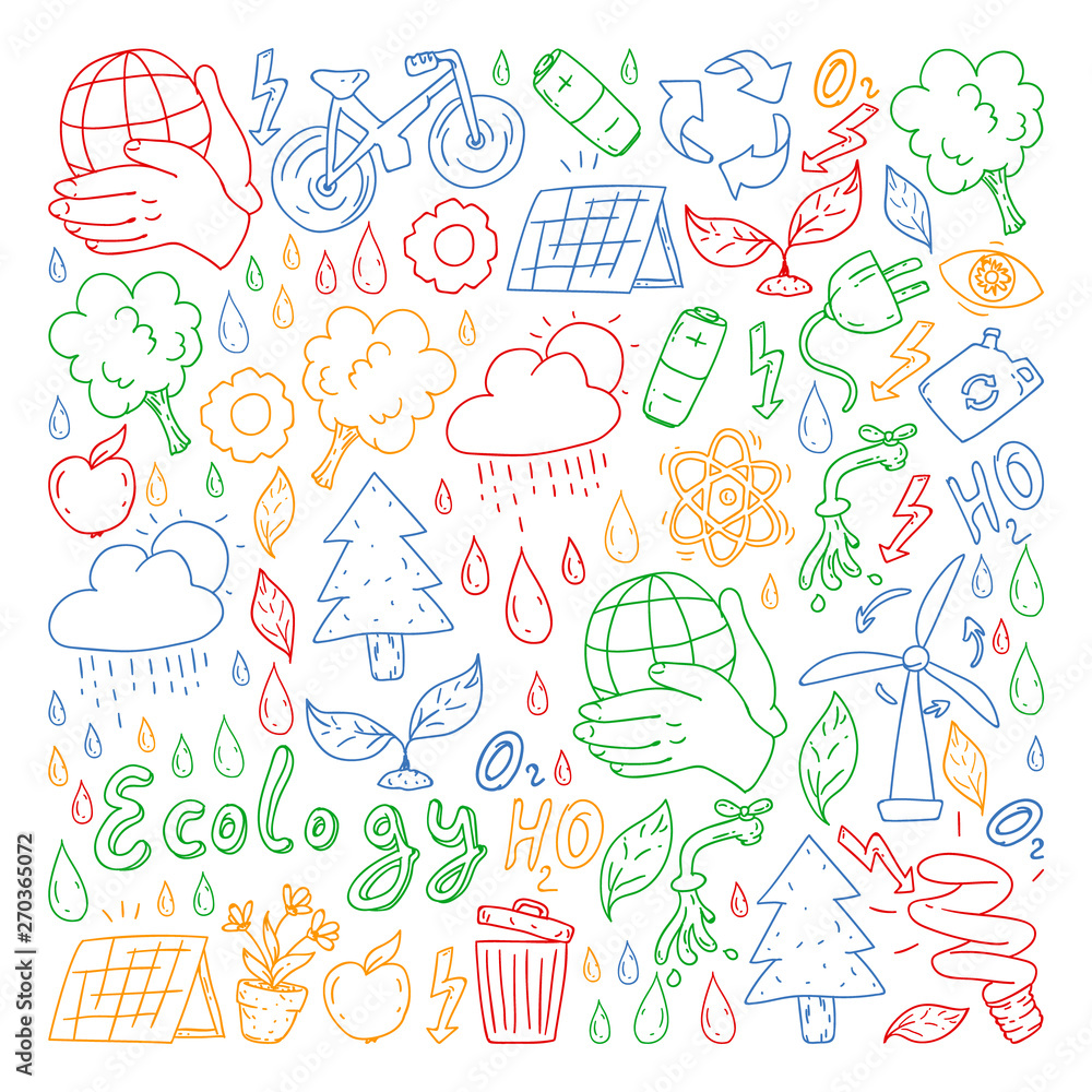 Vector logo, design and badge in trendy drawing style - zero waste concept, recycle and reuse, reduce - ecological lifestyle and sustainable developments icons. Vector logo, design and badge in trendy drawing style - zero waste concept, recycle and reuse, reduce - ecological lifestyle and sustainable developments icons.