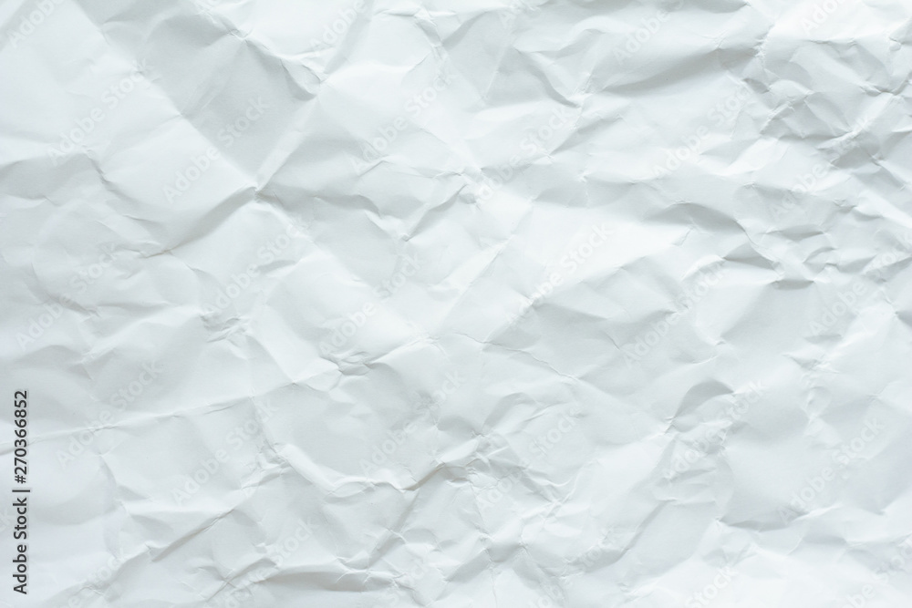 White crumpled paper texture background. White crumpled paper texture background.
