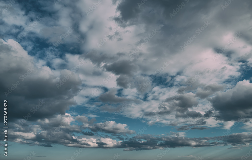 Dramatic sky with clouds. Nature background. Dramatic sky with clouds. Nature background.
