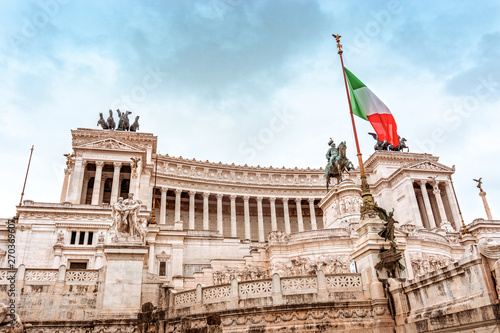 Altare dell Patria, National Monument of Victor Emmanuel II, Rome - Italy