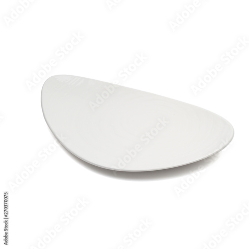 ceramic white plate