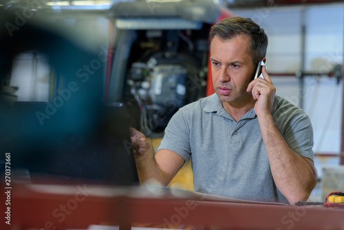 man in workshop photo