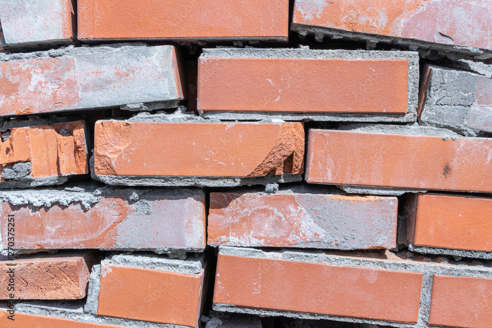 Obraz premium Wall from old bricks can use as background