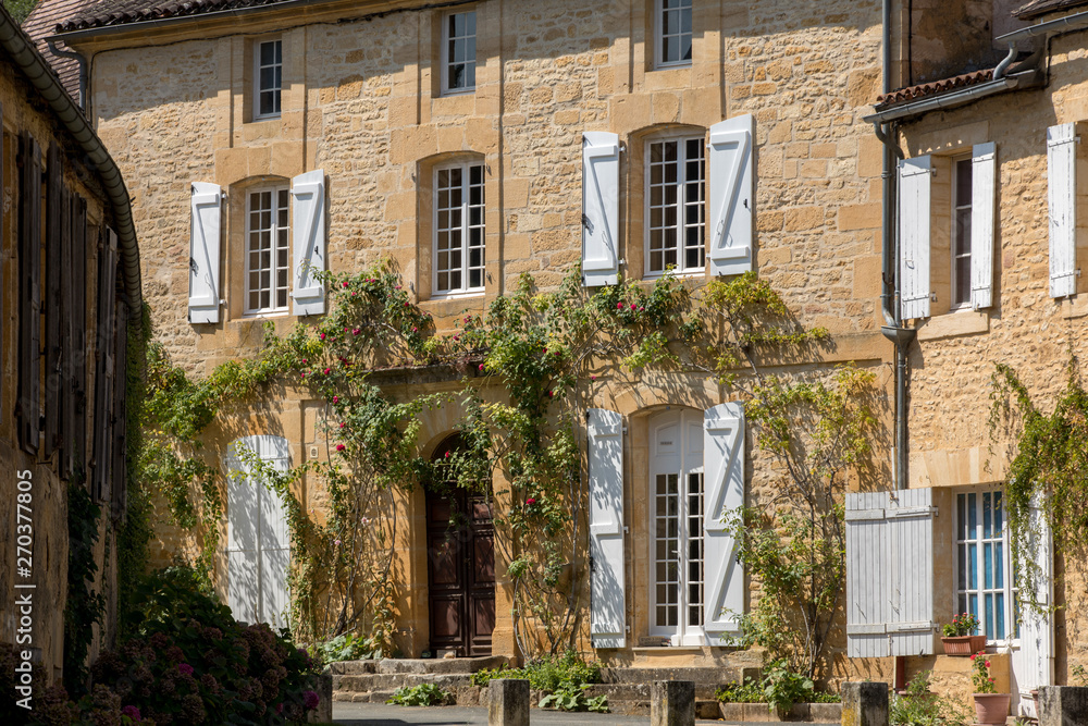 Saint Genies is a lovelyvillage between Montignac and Sarlat.  Perigord; Dordogne; France
