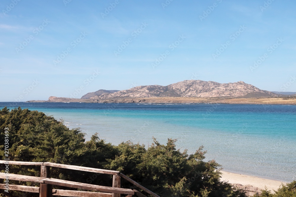Naklejka premium Spiaggia della pelosa
