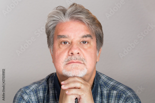 Wallpaper Mural Adult man studio portrait. The image can be used as resource for a particular message based on the content. Torontodigital.ca